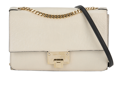 Top Handle, £320, Handbags, Cream, Snake, Front view